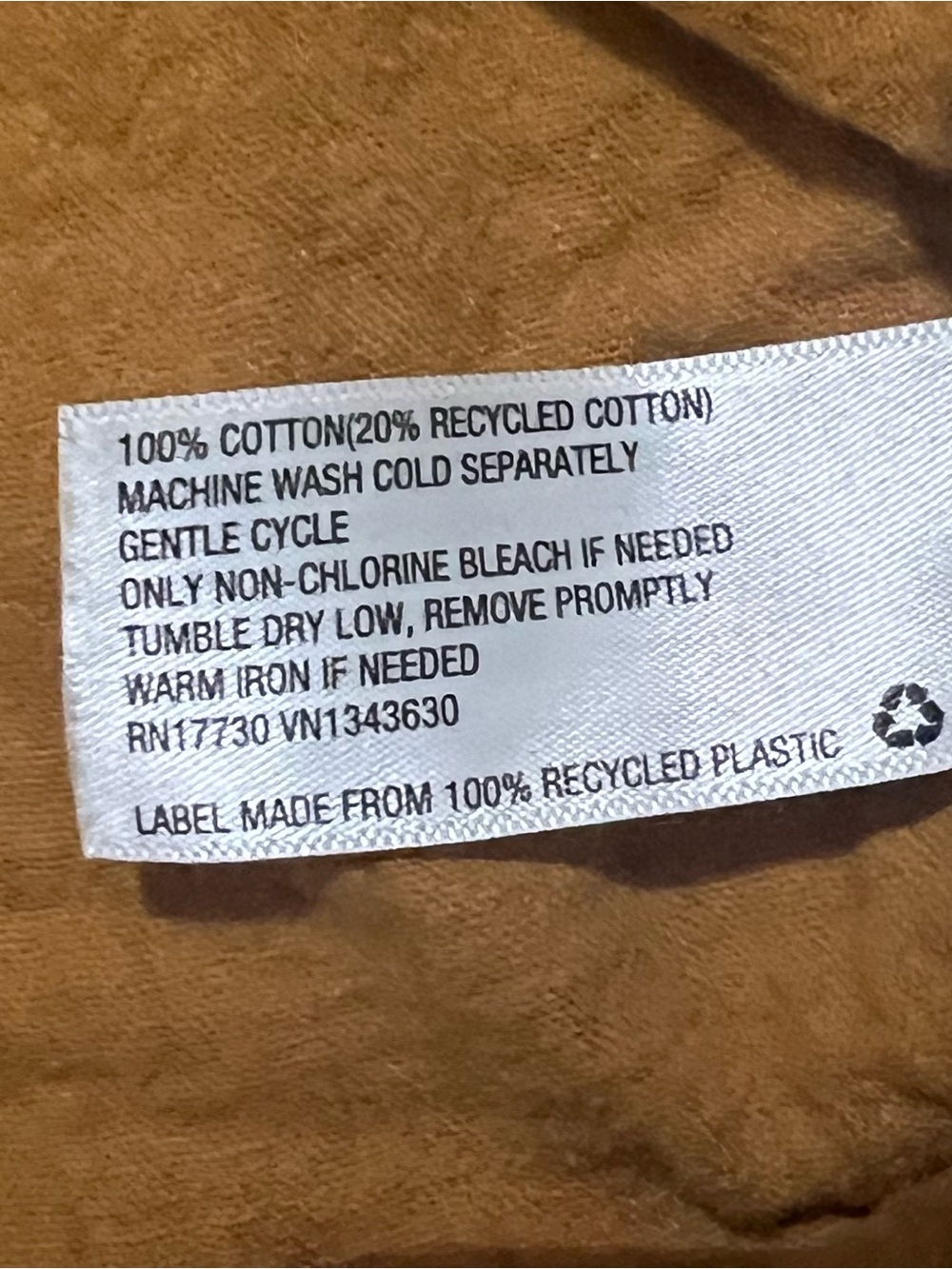 Universal Thread Rust Brown V-Neck Top - Picture 3 of 3